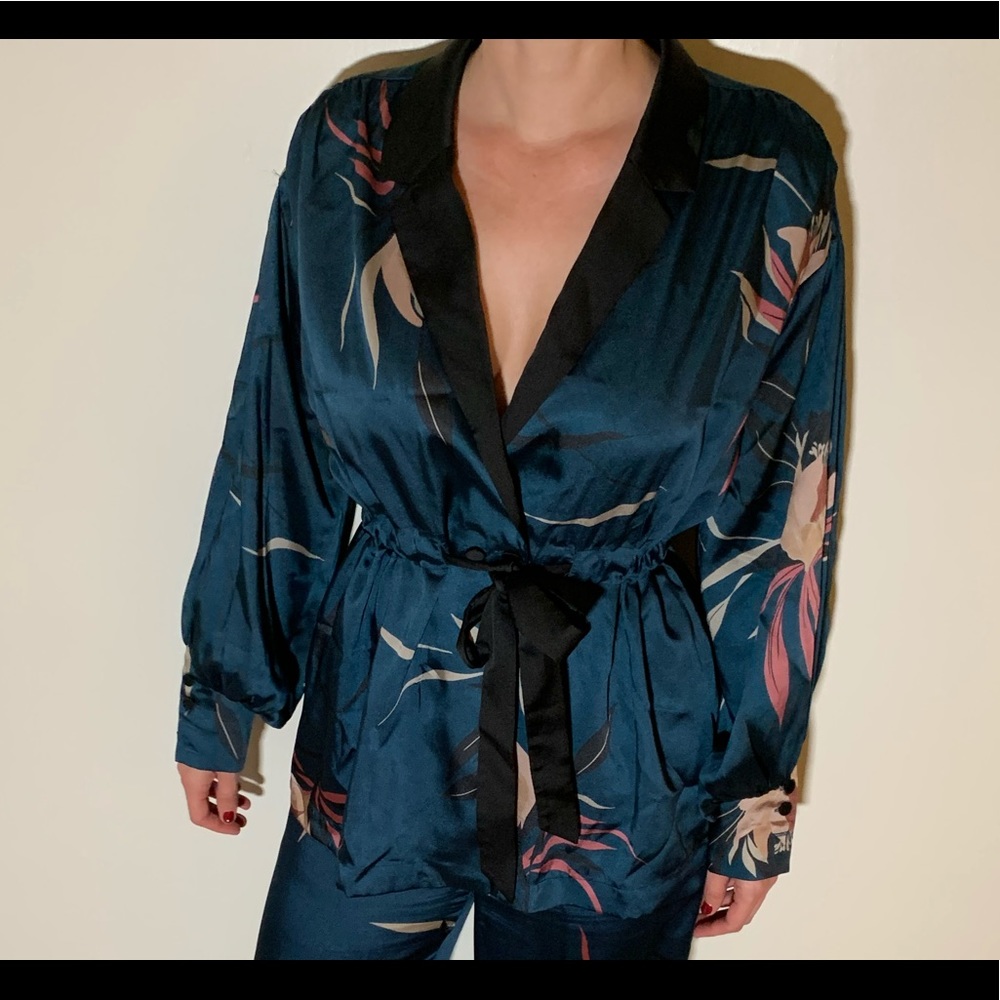 Zara Pajama Style Top 1 of 2 in set